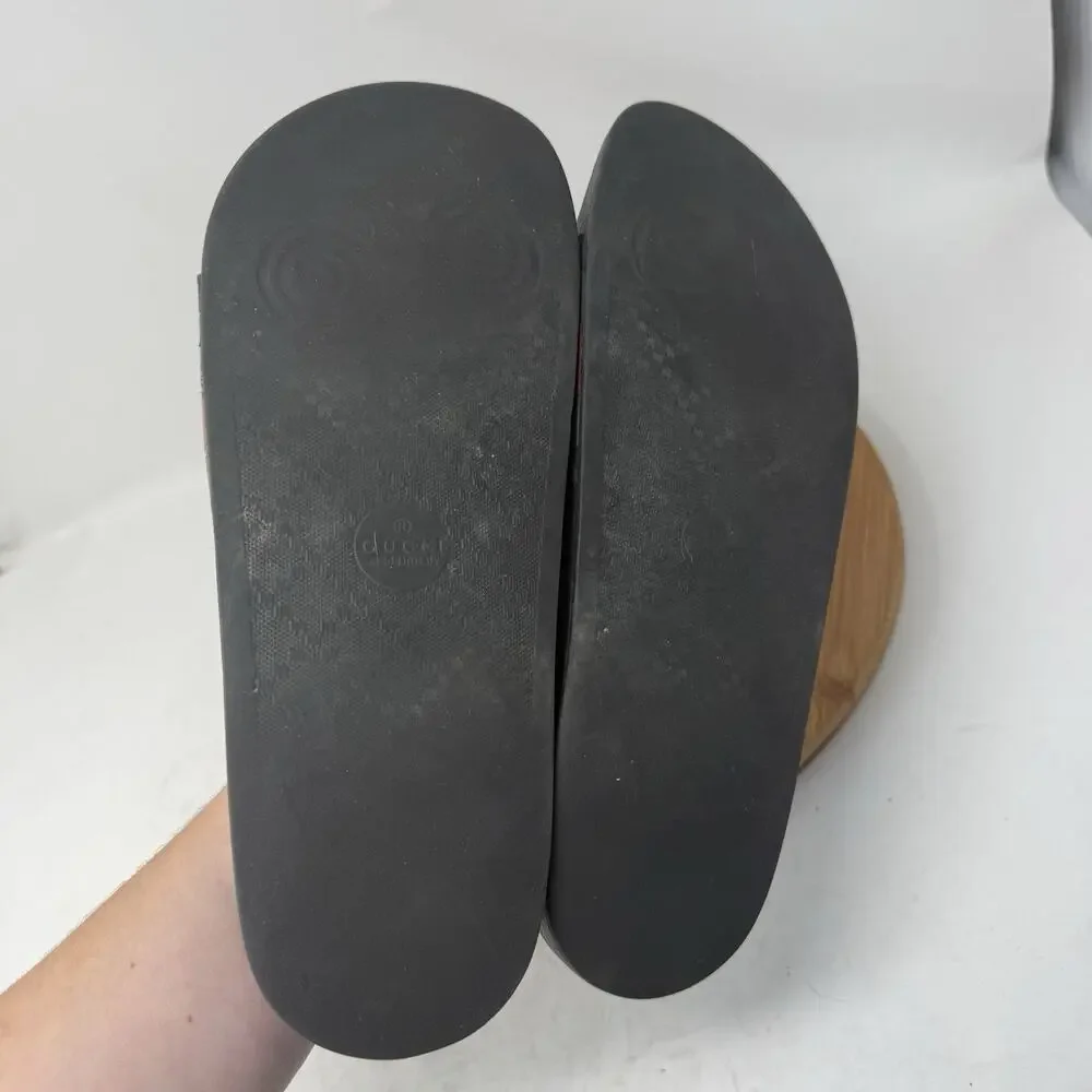 Gucci web rubber